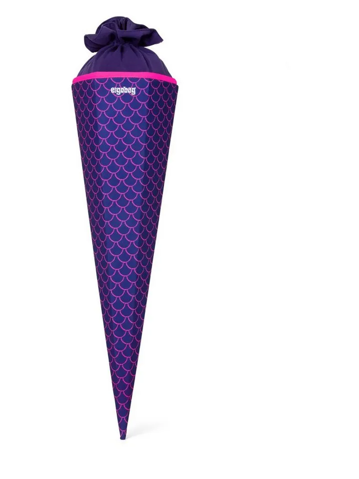 Ergobag Ergobag Schultüte Schultüte, 2-in-1 Funktion: Schultüte oder Aufbewahrungsbeutel, Lila, – Produktbild 2 von 8