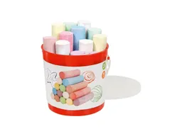 Goki goki Straßenmalkreide bunt im Eimer 15-teilig Länge 11 cm, Durchmesser 2,5 cm – Produktbild 1 von 1