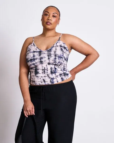 JAN N JUNE JAN N JUNE Top MATILDA, Melted print, – Produktbild 1 von 4