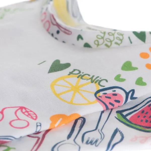 Marraine Kids Marraine Kids T-Shirt aus Biobaumwolle mit Alloverdruck, Weiß/bunt, – Produktbild 4 von 4