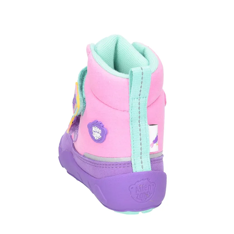 Affenzahn Affenzahn Creative Tucan 0124950029 Pink - Stiefel mit Futter - Barfußschuhe KINDER, Mehrfarbig, textil/synthetik (wasserabweisend) für Kinder, lila, Größe 23 EU, Lila, – Produktbild 3 von 7