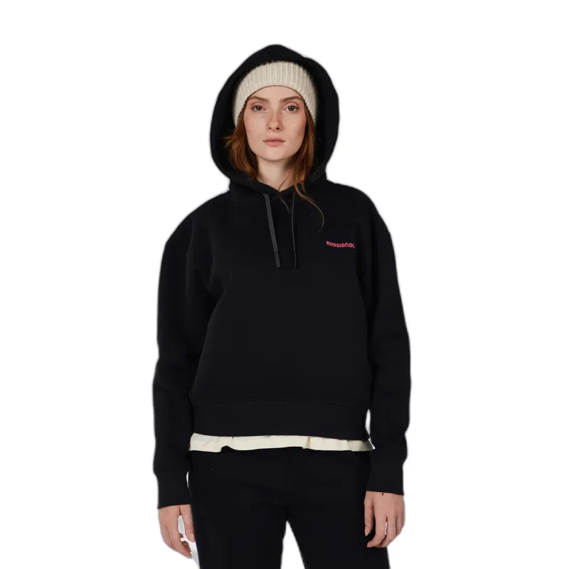 Rossignol Hoodie Damen Rossignol Waterfall Relax, Noir, – Produktbild 1 von 1