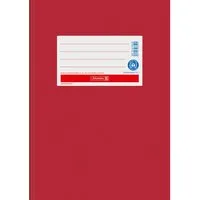 BRUNNEN BRUNNEN Heftumschlag aus Papier DIN A5, hochrot – Produktbild 1 von 1