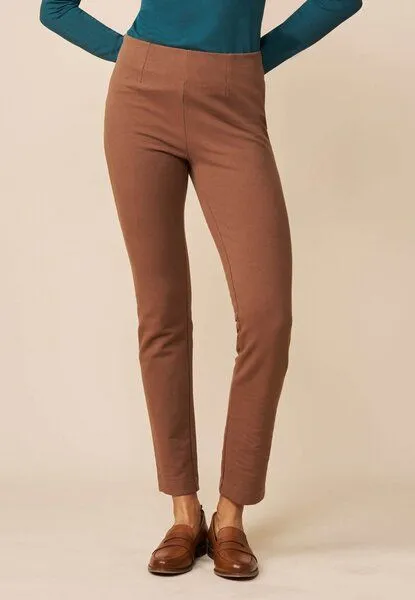 LANA Organic LANA Organic Hose, Modell Nola, Rusty brown, – Produktbild 2 von 4