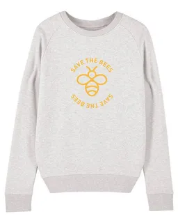 University of Soul University of Soul Damen Sweatshirt aus Bio-Baumwolle "Save the Bees" – Produktbild 1 von 1