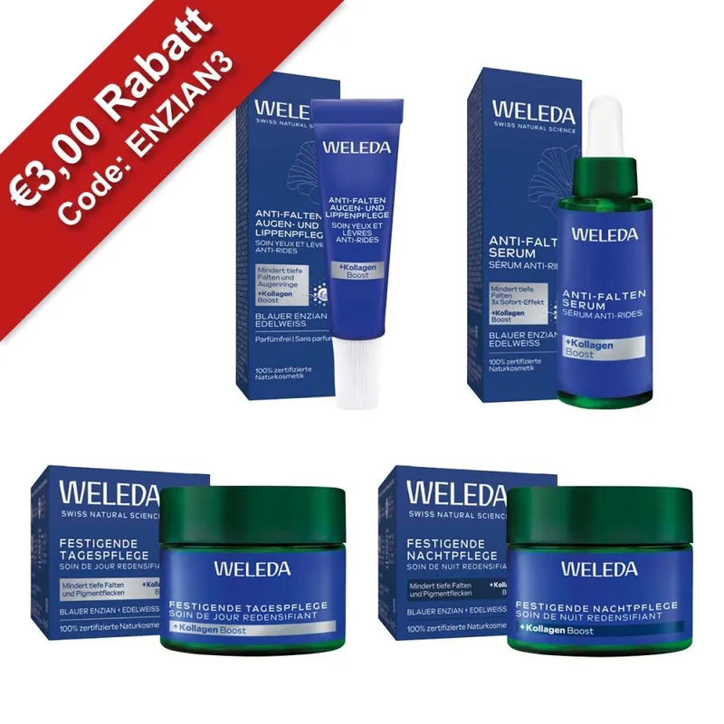 Weleda Weleda Blauer Enzian & Edelweiss Anti-Falten Pflegeserie – Produktbild 1 von 1