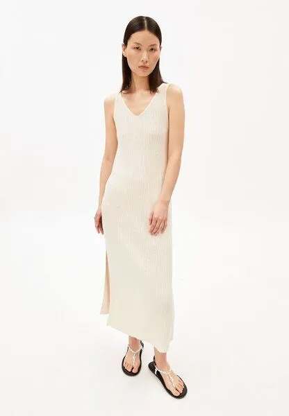 ARMEDANGELS ARMEDANGELS LINEN BLEND Damen Strickkleid aus Leinen-Mix, Undyed, – Produktbild 4 von 4