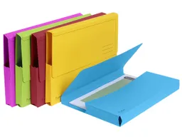 Exacompta 10 Exacompta Aktenmappen "Forever" mit Verschlussklappe sortiert – Produktbild 1 von 1