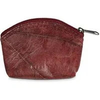 BELEAF BELEAF Kleiner veganer Beutel "MINI LEAF" aus Blattleder, Poppy red, – Produktbild 1 von 1