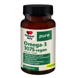 Doppelherz Pure Omega-3 1075 vegan (80 Kapseln) – Produktbild 1 von 1