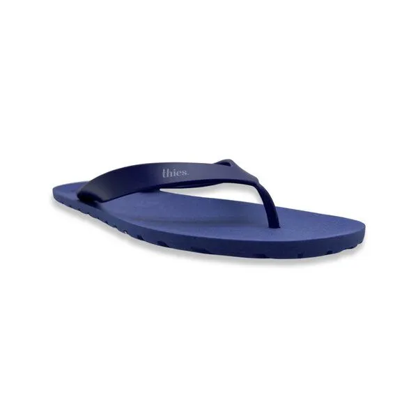 thies thies Vegane Eco Thong Beach Sandale aus pflanzenbasierendem Kunststoff MEN, Royal blue (blau), – Produktbild 2 von 4