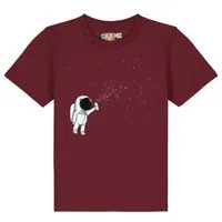 watabout kids watabout.kids T-Shirt Kinder Spray the universe, Burgundy, – Produktbild 1 von 1