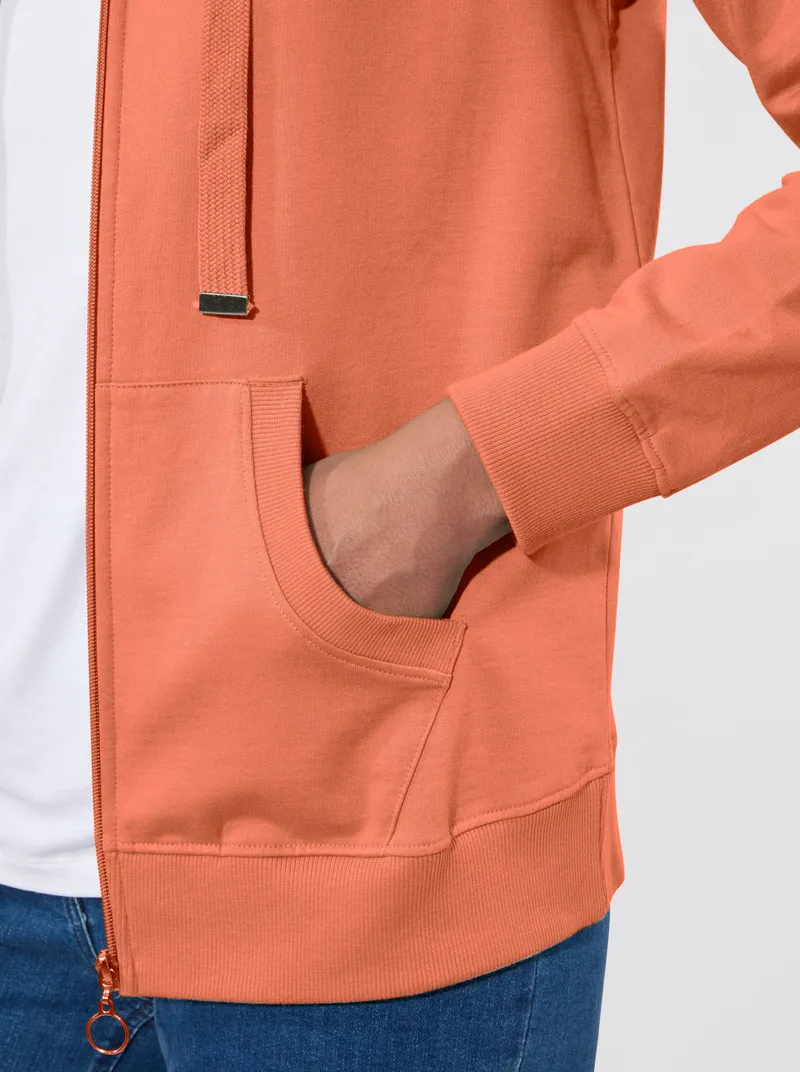 Witt Sweatjacke, Papaya, – Produktbild 2 von 2