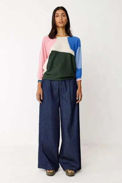 SKFK SKFK Strickpullover NAIKE, Multicolour, – Produktbild 4 von 5
