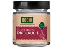 DOCH! DOCH! Bio-Gewürzpulver Knoblauch, Glas, 60 g – Produktbild 1 von 1