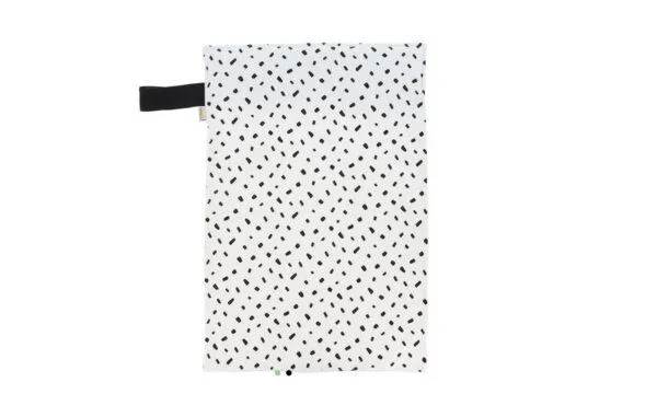 NoWaste Wrapping NoWaste Wrapping Wickelunterlage - gepolstert, Black & white (schwarz weiß), – Produktbild 2 von 4