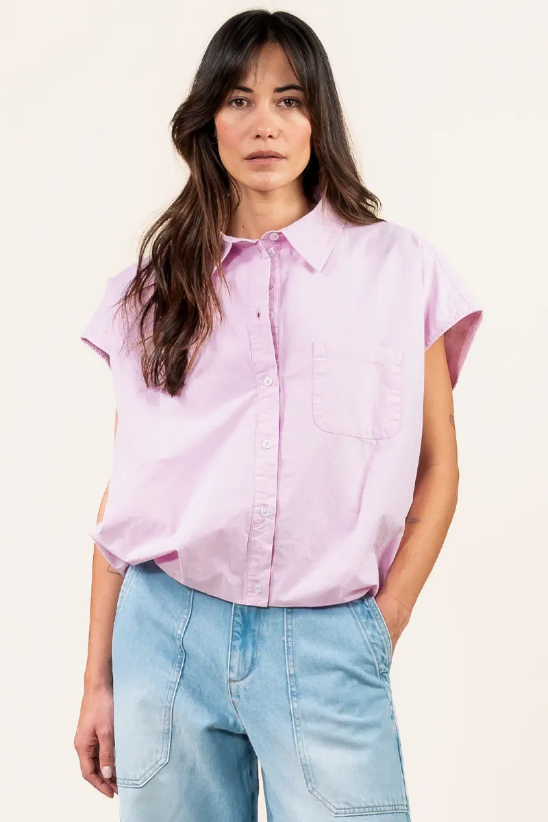 Kuyichi Kuyichi Damen vegan Bluse Dilek Hellrosa, Hell-pink, – Produktbild 2 von 2