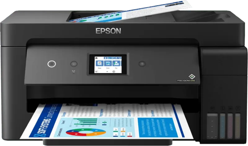 Epson Epson Tintenstrahl-Multifunktionsdrucker EcoTank ET-15000 schwarz – Produktbild 3 von 6