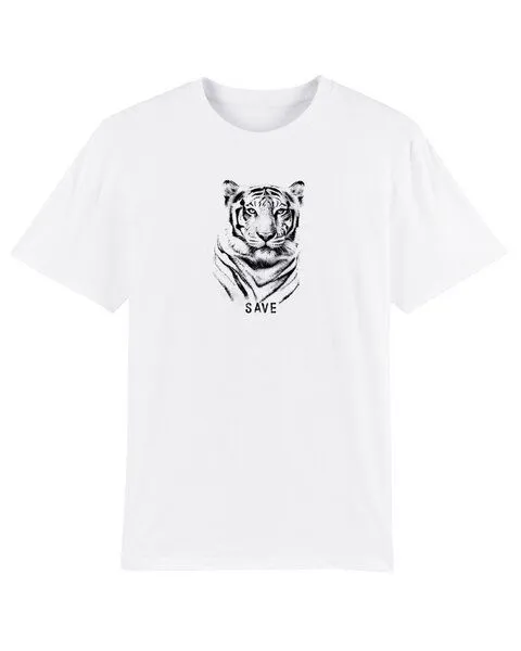 Human Family Human Family Bio Herren Rundhals T-Shirt "Spark - Tiger" – Produktbild 1 von 2