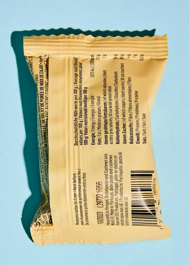KoRo Bio Energy Ball Salted Cashew and Cinnamon 30 g – Produktbild 3 von 5