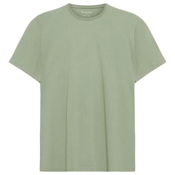 KnowledgeCotton Apparel KnowledgeCotton Apparel Basic T-Shirt, Lily pad, – Produktbild 1 von 4
