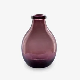 Mitienda Shop Mitienda Shop Dekovase Botellon lila | mundgeblasenes Unikat , 25 cm – Produktbild 1 von 1