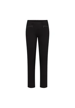 LAURIE LAURIE Damen vegan Hose Rylie Regular Sl Schwarz – Produktbild 1 von 1