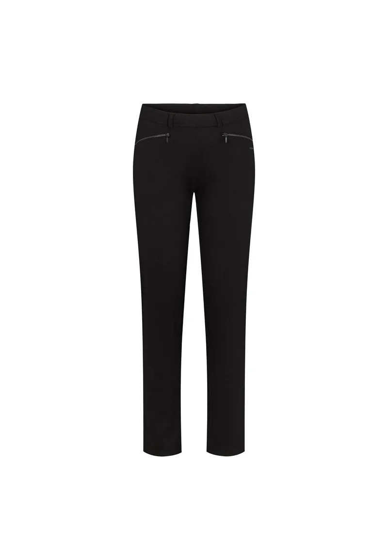 LAURIE LAURIE Damen vegan Hose Rylie Regular Sl Schwarz, Schwarz, – Produktbild 1 von 1