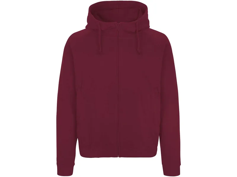Neutral Neutral Herren Unisex College Hoodie, Bordeaux, – Produktbild 1 von 5