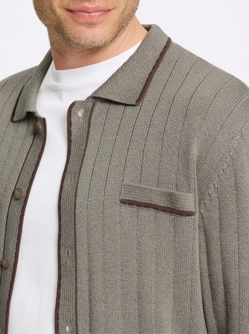 marco donati Strickjacke sesam-meliert, Sesam-meliert, – Produktbild 2 von 2