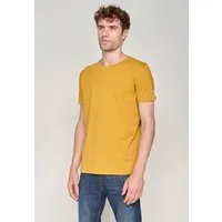 GreenBomb GREENBOMB Basic Guide - Sportliches T-Shirt aus Bio-Baumwolle / GOTS / Fair & Vegan, Braun (ochre), – Produktbild 1 von 1