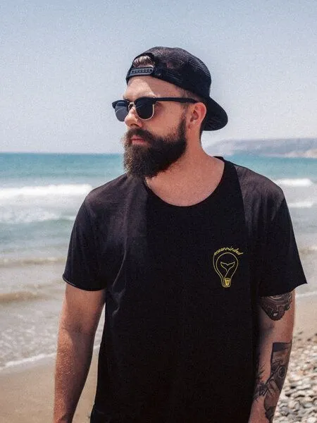 Zeachild Zeachild Oceanminded Bubble Herren Bio Shirt – Produktbild 1 von 5