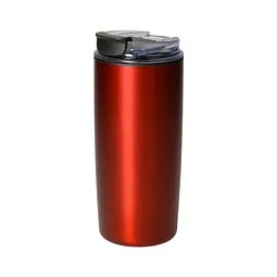 elasto elasto Kaffeebecher "Arabica" aus robustem Edelstahl - doppelwandiger Isolierbecher, Rot, – Produktbild 5 von 5
