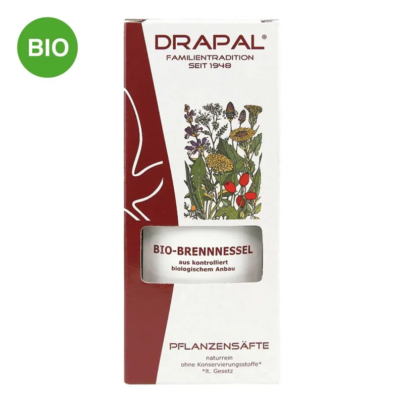 ALLPHARM Brennnesselblätter Bio Pflanzensaft Drapal – Produktbild 1 von 1