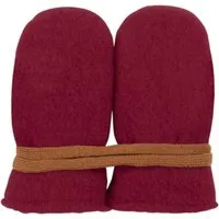 Pure pure by Bauer PURE PURE by Bauer Baby Handschuhe Fäustlinge Bio-Merinowolle Fleece burgund Gr. 0 (0-6 Monate) – Produktbild 1 von 1
