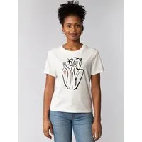 watapparel watapparel T-Shirt Frauen Self love, Off white, – Produktbild 1 von 1