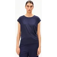 ARMEDANGELS ARMEDANGELS JILAANA Damen T-Shirt aus TENCEL Lyocell Mix, Tinted navy, – Produktbild 1 von 1