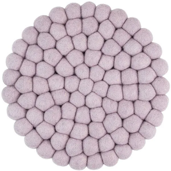 myfelt myfelt Filzkugel Topfuntersetzer (⌀ 20 cm), Hell violett (marla), – Produktbild 1 von 4