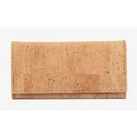 Kork Deko Kork-Deko Beiges oder silbernes Portemonnaie aus Korkstoff | vegan & nachhaltig – Produktbild 1 von 1