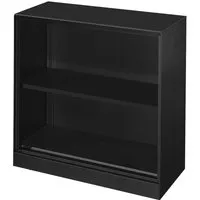 Regal "CONTACT", Höhe 91,5 cm (BxT) 100 x 43,5 , schwarz – Produktbild 1 von 1