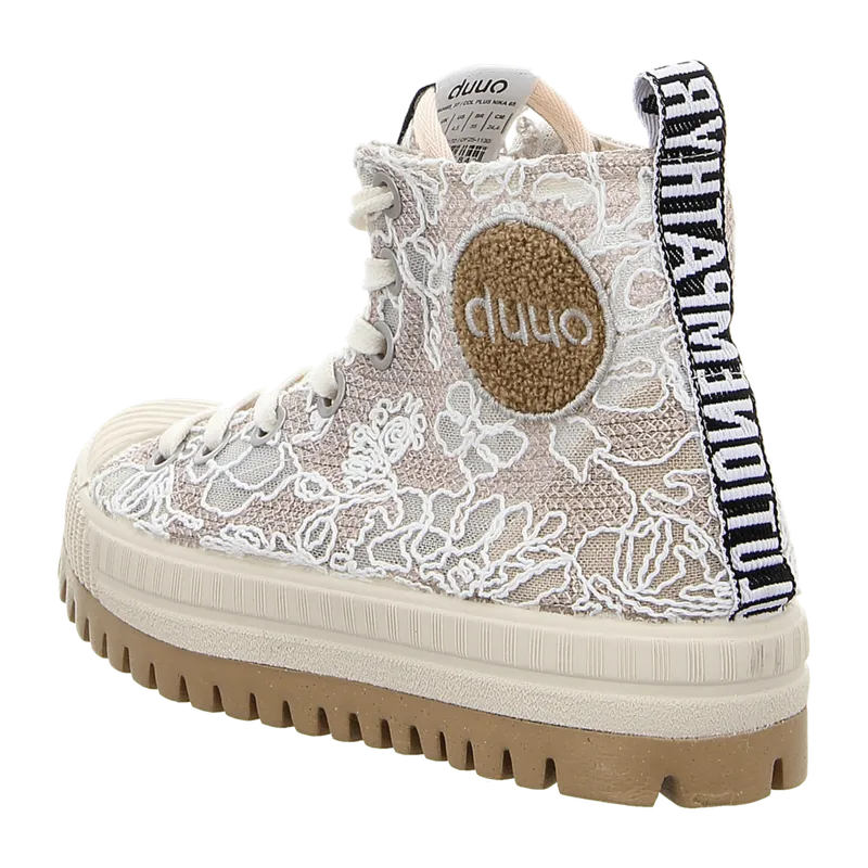 Duuo Duuo Sneaker High für Damen, Weiß, – Produktbild 3 von 7