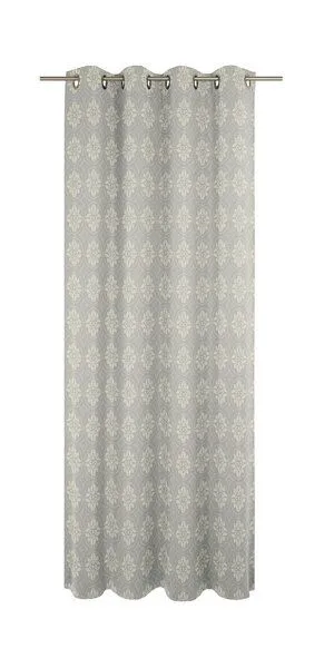 Nature by Adam Nature by Adam Vorhang aus 100% Bio-Baumwolle - Made in Germany - Romantic Puligny Light, Hellgrau, – Produktbild 2 von 7