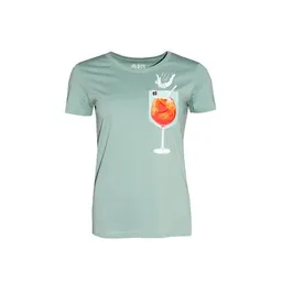 FÄDD FÄDD Damen T-Shirt aus Bio-Baumwolle "Spritz BT" Grün – Produktbild 1 von 1