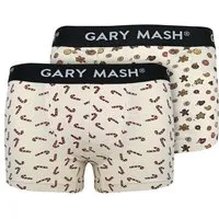 Gary Mash GARY MASH 2er-Set Bio Herren Boxerpanties, Hey sweetie, – Produktbild 2 von 5