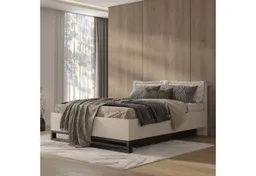 Home affaire Schlafzimmer-Set Bronne,Komplettschlafzimmer (Set,4-St), (4-tlg), Schlafzimmer-Set,Schrank 4Trg 2xNako, Bett180/200, Kufen Metalloptik – Produktbild 1 von 1