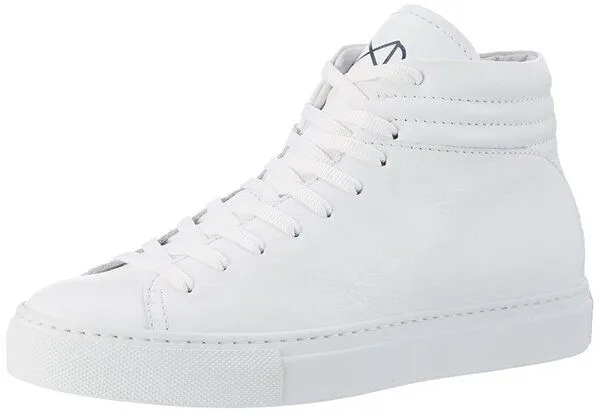 nat-2 hoher Sneaker aus Leder "nat-2 Sleek all white" in weiß – Produktbild 3 von 4