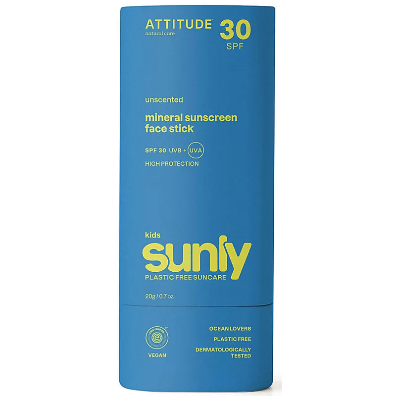 Attitude Attitude SUNLY Sonnenschutzstift für das Gesicht SPF30 für Kinder ... – Produktbild 1 von 1