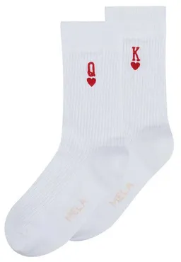 MELA MELA Gerippte Socken Stickerei Bundle – Produktbild 1 von 1