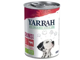 Yarrah YARRAH Bio-Nassfutter für ausgewachsene Hunde, Rind, 405 g – Produktbild 1 von 1