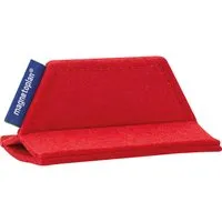 magnetoplan magentoplan Tafellöscher "ecoWare" magnetisch 105 x 60 x 52 mm, RC-PET Filz rot – Produktbild 1 von 1
